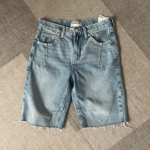 Free People We The Free Ghost Town Long Shorts NWT - Picture 4 of 9